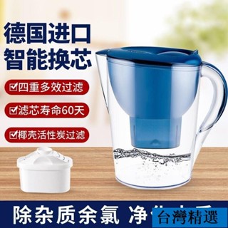低價💯家用濾水壺 德國原廠同款 3.5大容量 帶濾芯 適用 活性炭濾水器過濾壺 飲水壺淨水器 8
