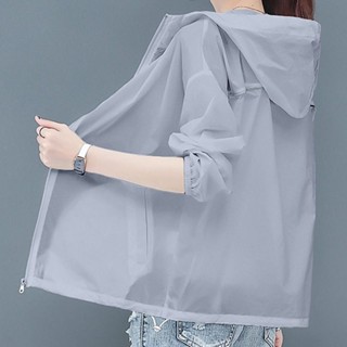 免運出貨👗薄外套 韓版防曬衣女防紫外線短版2022新韓版夏季防曬服衫寬鬆百搭薄上衣外套 夏天外套 薄西裝外套 防曬外套