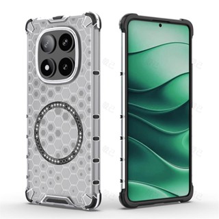 熱賣🔥蜂巢散熱磁吸充電 矽膠手機殼 適用於小米Poco X7/紅米Note 14 Pro + Plus 5G保護殼防摔