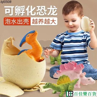 膨脹恐龍公仔 恐龍蛋孵化 泡水 網紅衕款膨脹泡水變大霸王龍玩具 兒童禮物模擬動物模型