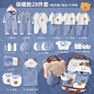 旺旺商貿*新生兒衣服禮盒 冬季嬰兒用品 彌月禮 百日禮 周歲禮 新生兒送禮 新生兒禮物 滿月純棉送禮 寶寶剛出生用品