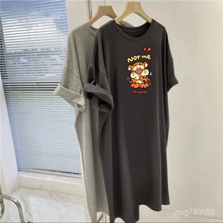 【臺灣出貨】150KG大尺碼長裙 睡衣裙 大尺碼睡衣 夏天睡衣 女生睡衣 孕婦長裙 寬鬆睡衣 連身睡衣 居家服 家居服