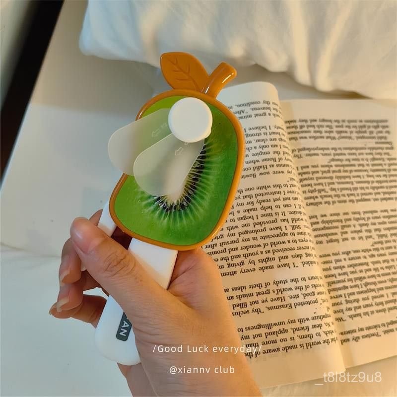 🌈臺灣熱銷🌷手壓式手搖風扇便宜小風扇手壓風扇可愛卡通夏天風大無聲戶外 MWAO