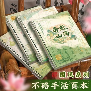 💖[臺灣-發貨]💖多款選擇💖咔巴熊高顏值活頁筆記本可拆卸b5線圈活頁本大學生a4筆記本子可拆