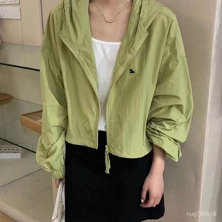 【臺灣現貨】夏天防曬外套 連帽防曬衣女 防紫外綫 涼感外套 透氣防曬衫 涼感外套 防風外套 休閒外套 防曬服 薄款外套