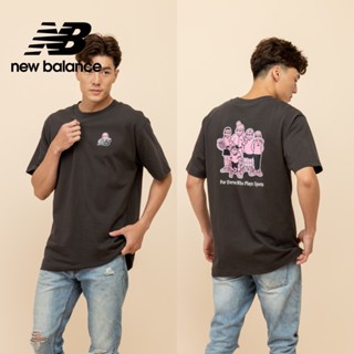 【New Balance】 NB 插畫家短袖上衣 男性 黑色 MT51981BK