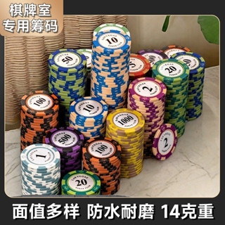 愛家🔥麻將籌碼 籌碼幣 桌遊籌碼 麥繐籌碼 （德州撲克 21點 骰寶 骰子遊戲 百家樂）籌碼 籌碼代幣麻將籌碼棊牌室專用
