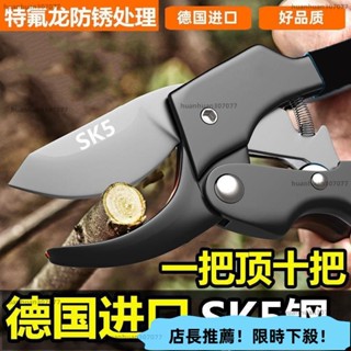 限時優惠 德國進口鋼粗枝剪刀滑輪省力修枝剪園藝修花木果樹嫁接園林剪工具 花剪 滑輪剪刀 多功能園藝剪刀