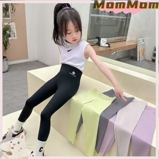 臺灣熱賣♡免運薄款女童2025中大童褲子兒童鯊魚寶寶新款夏季外穿洋氣九分內搭褲女童內褲 輕薄彈力無痕內搭褲 卡通內