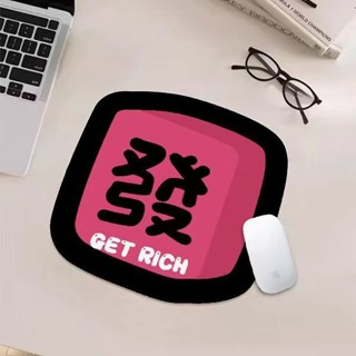 ★優選精品★黑粉卡通ins麻將滑鼠墊辦公室鍵盤墊學生桌墊電腦桌書桌防滑杯墊