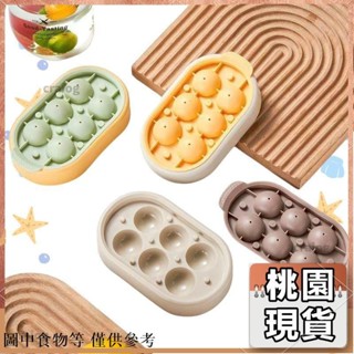 桃園出貨⚡️冰球模具矽膠冰格家用擺攤食品級冰箱製冰迷你盒帶小冰格球形冰塊夏季自製diy冰箱冷凍製冰機創意冰塊模具52