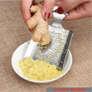 臺灣出貨 家用不銹鋼薑蓉蒜泥研磨器手動生薑擦薑末薑汁磨泥神器宿捨家用 FSAH