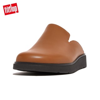 【FitFlop】GEN-FF 經典舒適木屐鞋-男(淺褐色)