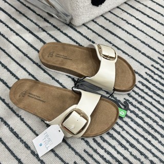 軟木勃肯拖鞋複古女涼鞋懶人高顔值洋氣一字拖鞋涼拖鞋 寬頻涼鞋 涼拖鞋 夏天涼鞋0523 AKNT