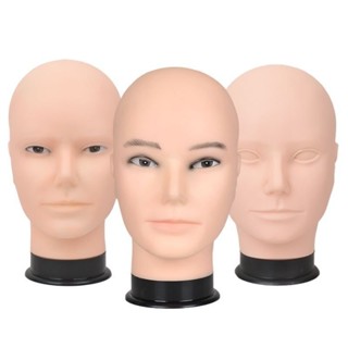 臺灣發貨✨ 抿嘴哥假髮頭模支架男cos毛娘造型專用大頭圍模特展示假人頭模型