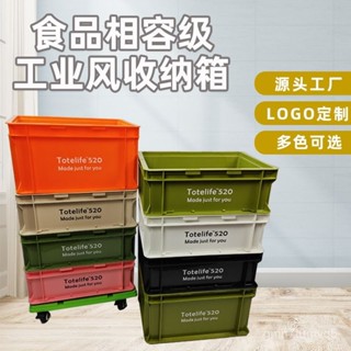 ✨臺灣出貨 全臺免運 【30天熱銷1407件】工業收納食品魚缸過濾箱戶外露營加厚長方形週轉箱toteline收納盒