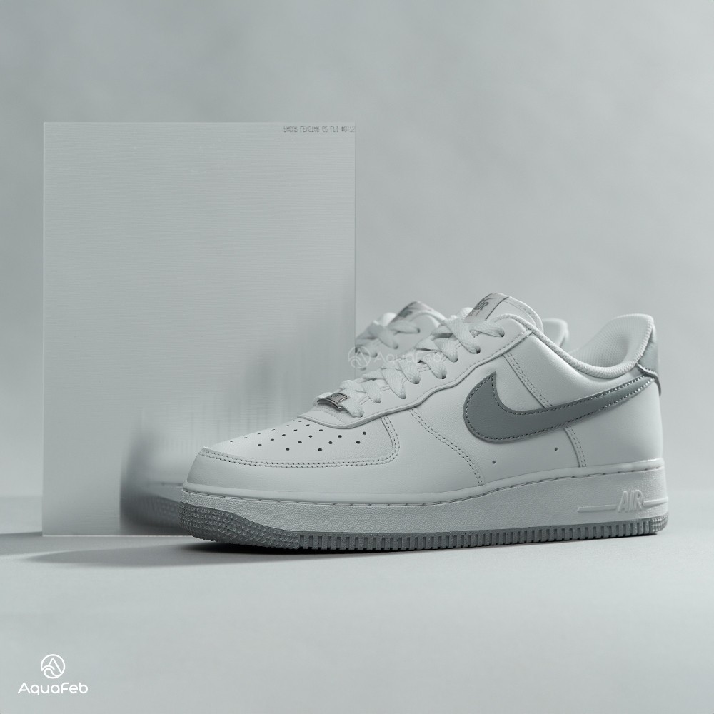 Nike Air Force 1 07 男 白灰 AF1 運動 休閒 穿搭 休閒鞋 FJ4146-100