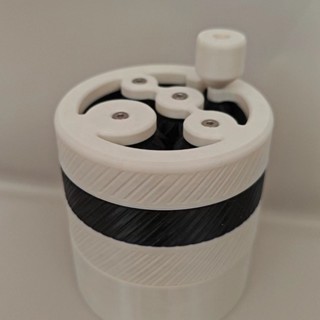 臺灣熱銷新品第八代行星齒輪布粉器58mm針式布粉針,散粉器咖啡器具布粉