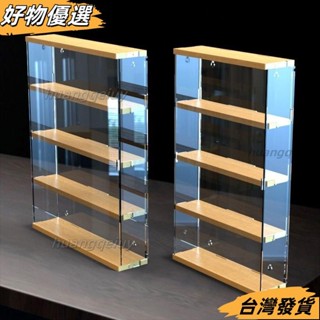 ❤桃園出貨❤盲盒收納展示架泡泡瑪特公仔擺放架透明樂高模型立牌玻璃防塵娃櫃 A0ZO