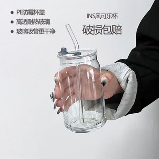 ✨Pyk派克✨杯子ins高顔值2024新款水杯玻璃杯家用可樂杯水杯女咖啡杯喝水杯