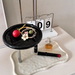 早安！【好物推薦】高顏值客廳臥室收納鑰匙化妝品香水首飾梳妝臺雙層玄關桌面置物架