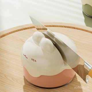 吸盤式磨刀器 家用磨刀石 廚房小工具磨刀神器 開刃器