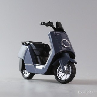 【小牛摩託車模型】兒童閤金玩具車男孩寶寶卡通小綿羊踏闆摩託滑行