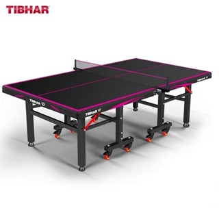 ✅免運 開發票✨TIBHAR挺拔比賽乒乓球桌可折疊家用折疊標準室內移動乒乓球臺 桌球臺 行動桌球桌 乒乓球桌 折疊桌球桌
