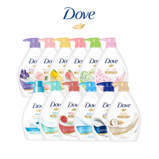 【Dove多芬】官方直營 滋養柔嫩/go fresh水嫩沐浴乳900/1000ml 十款可選