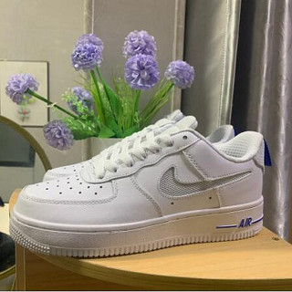Nike Air Force 1 07 LV8 GS 白藍 3M 反光 休閒板鞋 DD3227-100