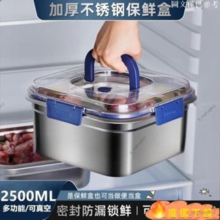 低價熱賣🔥A🤞上新好物🤞【爆款送蓋】316不銹鋼保鮮盒擺攤野餐盒長方形多用盒冰箱收納盒PXXP