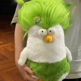 【April】可愛爆頭菜鷄毛絨玩具搞怪醜萌玩偶抱枕搞怪公仔送男女生日禮物