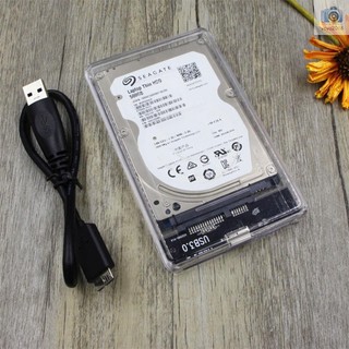 USB 3.0 External Hard Drive Enclosure USB 3.0 Transparent Ha