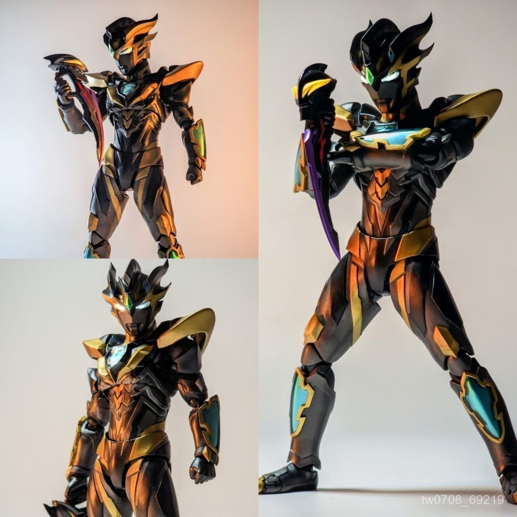 【臺灣-出貨】SHF澤塔黑闇迪斯修姆天爪奧特玩具可動澤塔德爾塔天爪 VNSB