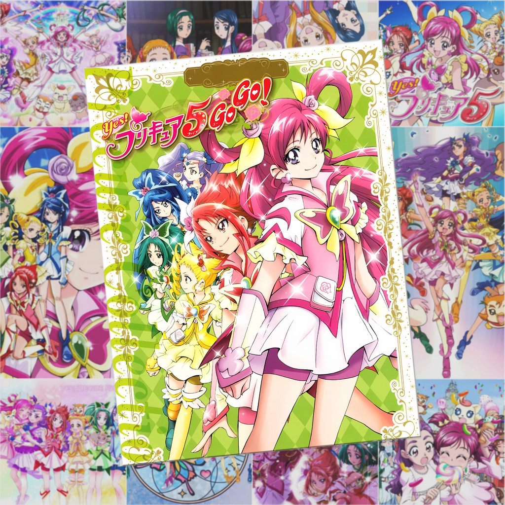 🧚美女治療師🧚光之美少女 yes!光之美少女5GoGo!周邊貼紙學生臥室房間高顔值美化裝飾高清貼 IWD3