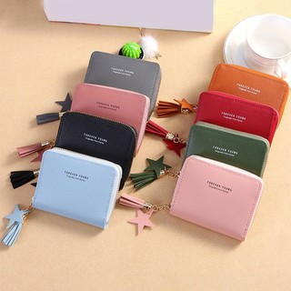New Korean Style Wallet Simple Square Ladies Wallet Short Zi