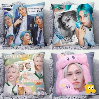 橙蕉☁Stray Kids周邊 李龍馥抱枕Stray Kids明星枕頭學生臥室宿舍來圖定製禮物靠枕靠墊 明星應援周邊