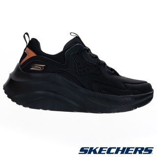 【鞋家】女 SKECHERS BOBS CHAOS HI 黑金色 厚底 運動休閒鞋 117513BBK