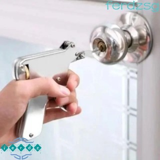 Lockpicking Exercise, Silver Portable Unlocking Tool, Hardwa