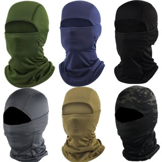 Green Balaclava Face Mask Bandana Hood Headwear for Cycling