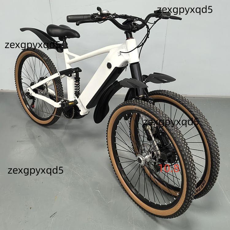 倒三輪電動自行車鋰電池中置電機軟尾減震助力車-咨詢運費