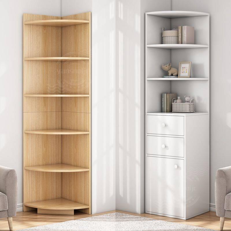 桃園出貨》票轉角書架 書櫃 展示櫃 三角置物架 轉角櫃 角落置物架 轉角置物架 轉角收納架