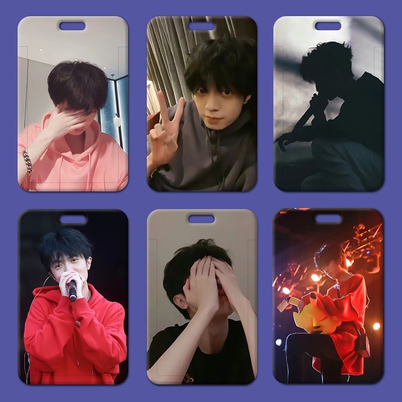 姜云升卡套學生校園卡飯卡門禁公交卡硬卡套工作證保護套廠牌校牌【sw32~曉曉】