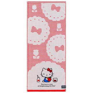 Marushin 丸真 三麗鷗 復古風純棉毛巾 Hello Kitty 1970年代 RS93247