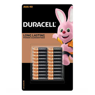 DURACELL 金頂 4號 AAA 電池 40顆 四號 鹼性 C1012885 a促銷到10/15 541