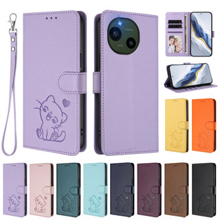 適用 SHARP AQUOS R11 R10 R9 wish5 手機皮套 掀蓋 手機殼 愛心貓咪 磁扣皮套 卡層收納