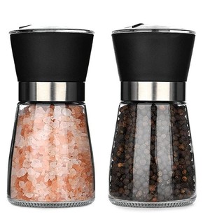 Salt and Pepper Grinder Set - Salt and Pepper Shakers for Pr