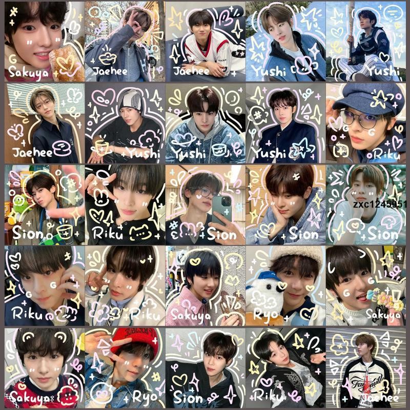 桃園熱銷🔥nct wish 涂鴉方卡 日韓男子全員周邊愛豆小卡片應援追星明星追粉 悠游好物