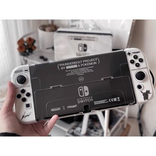 日系設計小眾透明pc殻switch OLED主機保護透明