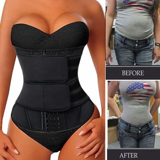 Neoprene Sauna Waist Trainer Corset Belt for Women and Men S
